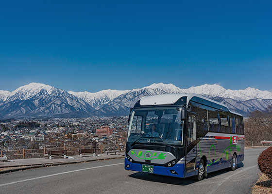 Photo: Kita Alps Kotsu Bus
