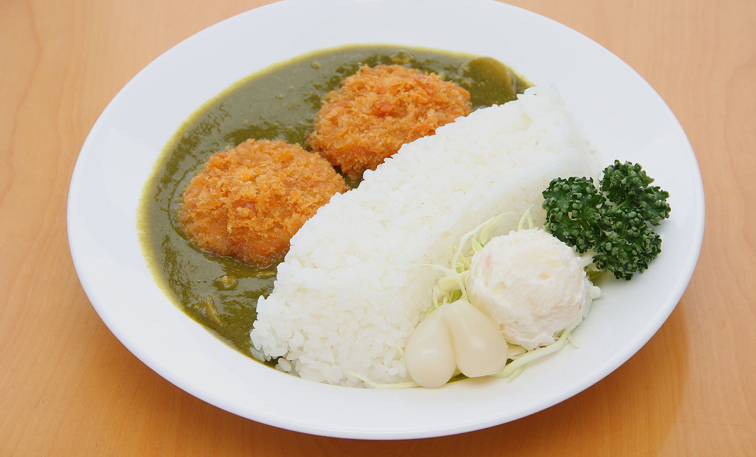 写真：黒部ダムカレー